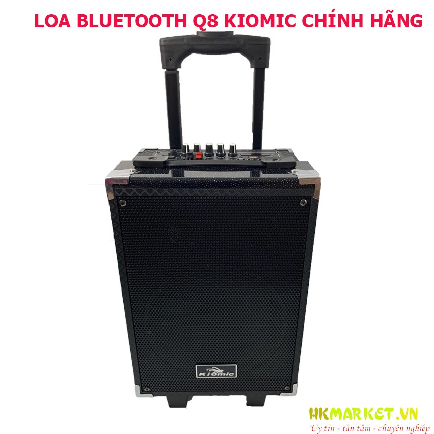 Loa kéo Q8 Kiomic mẫu mới nghe cực hay tặng kèm mic không dây