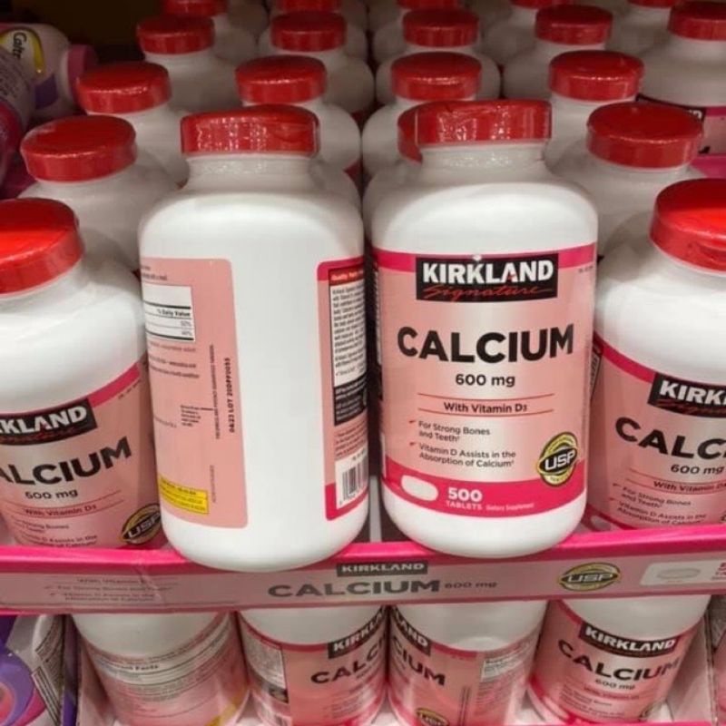 Viên uống bổ sung canxi 600mg D3