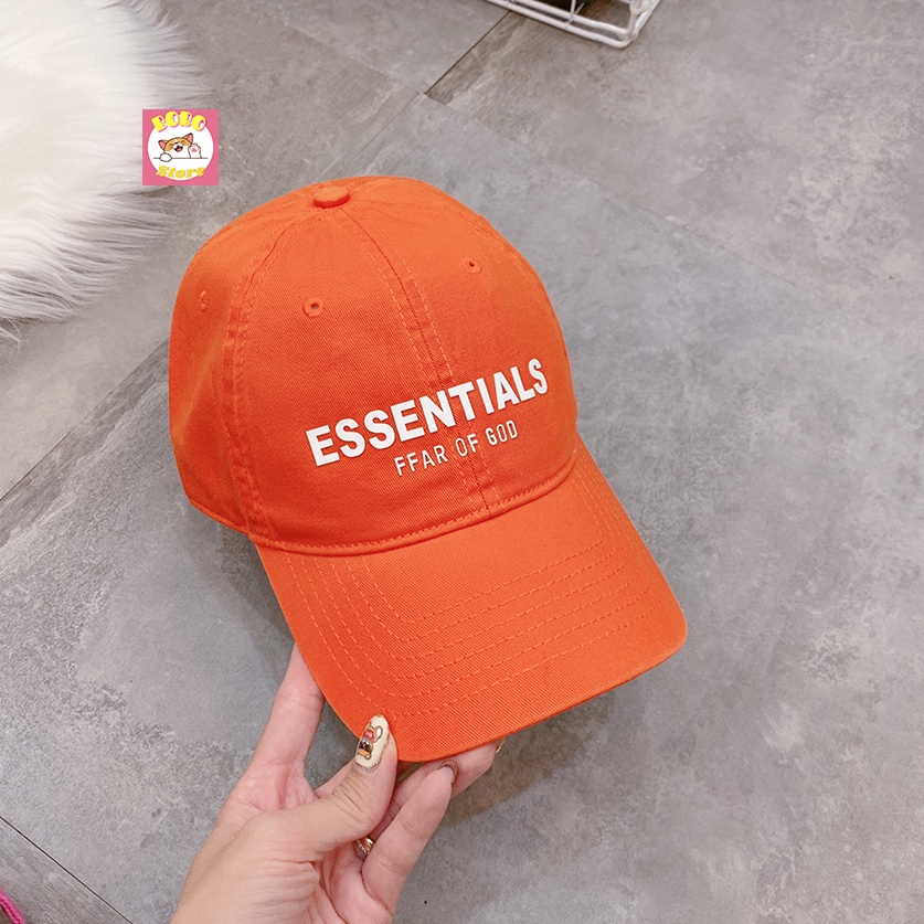 Mũ lưỡi trai Essentials unisex nhiều màu chất cotton mềm mại hot trend