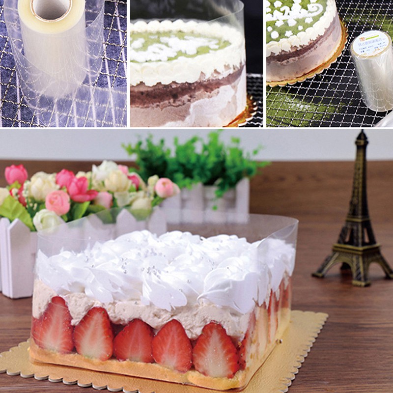 Băng Keo Trong Suốt 8 / 10cm Trang Trí Bánh Kem
