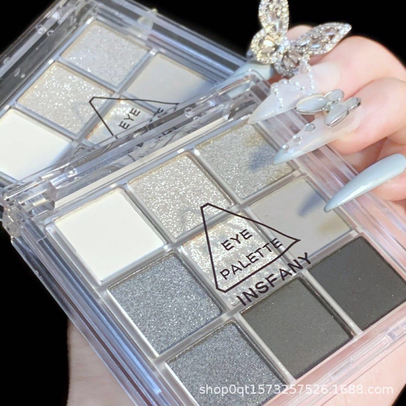 Bảng 9 ô phấn mắt mini eye color palette và phong cách Smoky makeup | BigBuy360 - bigbuy360.vn