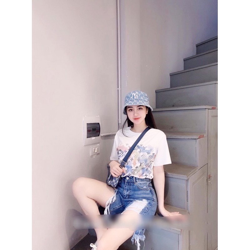 ÁO PHÔNG NỮ HỌA TIẾT LOANG CỰC HOT ĐẸP AP41 | BigBuy360 - bigbuy360.vn