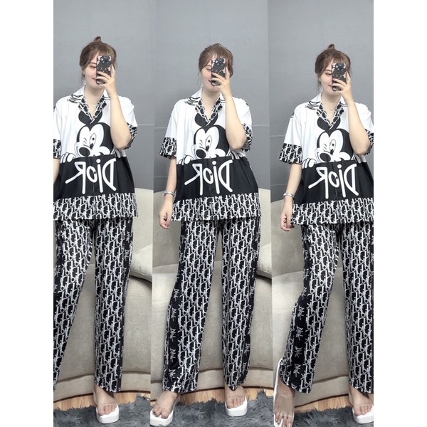 70 đến 85kg Bộ thun lạnh cổ sơ mi size to 175