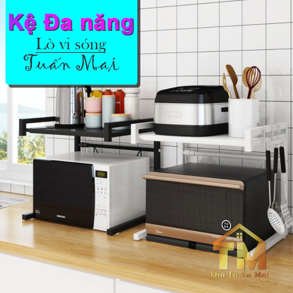 Kệ Nhà Bếp SALE Để Lò Vi Sóng Đa Năng Lắp ráp thông minh sơn tĩnh điện kệ chống rỉ để lò vi sóng chịu lực cao cấp