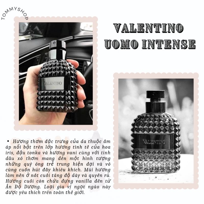 Nước hoa nam Valentino Uomo Intense lịch lãm nam tính