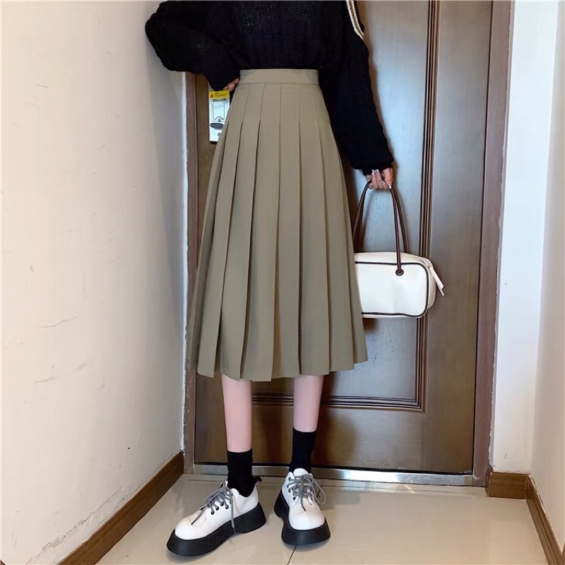 Chân váy tenis Hàn Quốc dáng ngắn và dài xoè có lót trong siêu đẹp