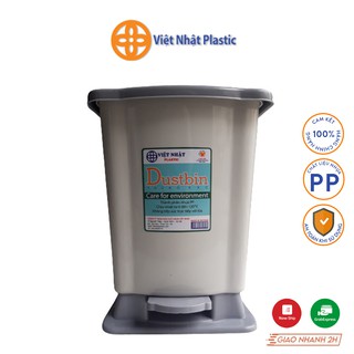 Thùng rác nắp bật nhựa Việt Nhật Plastic cỡ đại, trung, nhí tiện ích