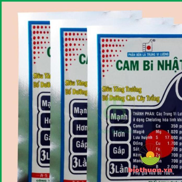 Phân Bón Bổ Sung Trung Vi Lượng Cam Bi Nhật 308 Tăng Trưởng Cây Trồng