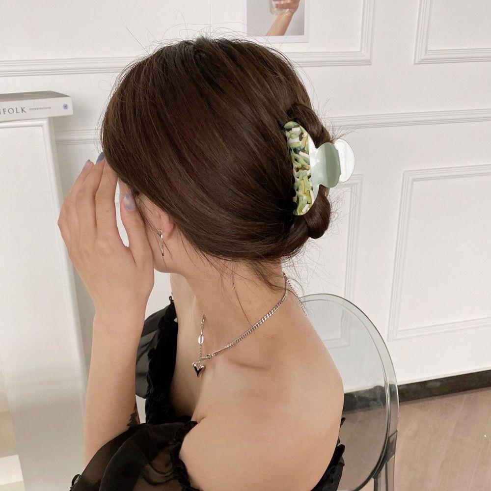 Kẹp Tóc Móng Vuốt Cá Mập Cỡ Nhỏ Kiểu Pháp Thiết Kế Sang Trọng Cho Nữ