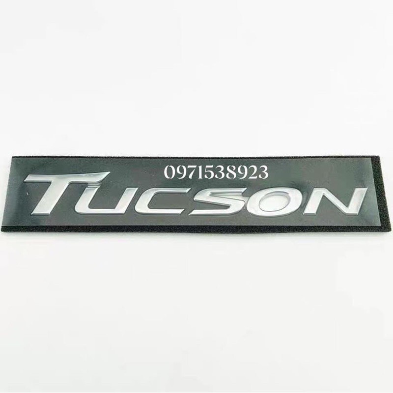 Logo chữ nổi huyndai tucson xịn chính hãng