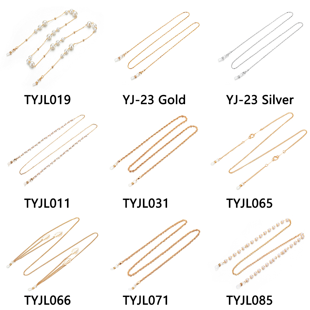 Dây Đeo Kính Chống Thất Lạc Đính Ngọc Trai Thời Trang Unisex