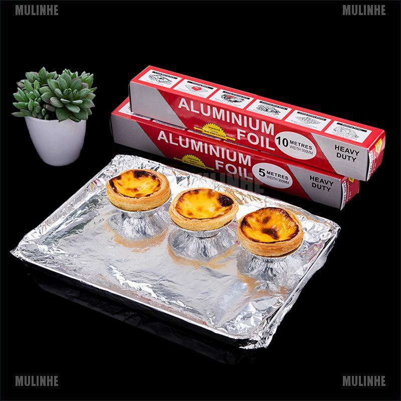 Cuộn Giấy Thiếc Nhôm 10M Chuyên Dụng Cho Nấu Ăn