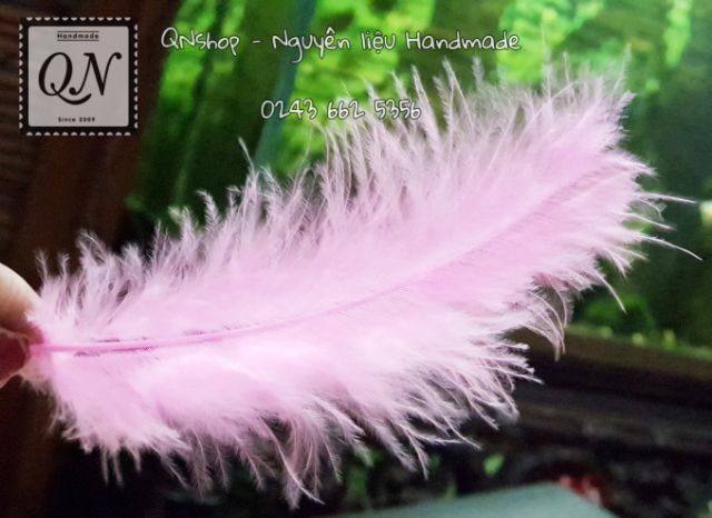 10 sợi Lông vũ nguyên sợi mềm làm dreamcatcher