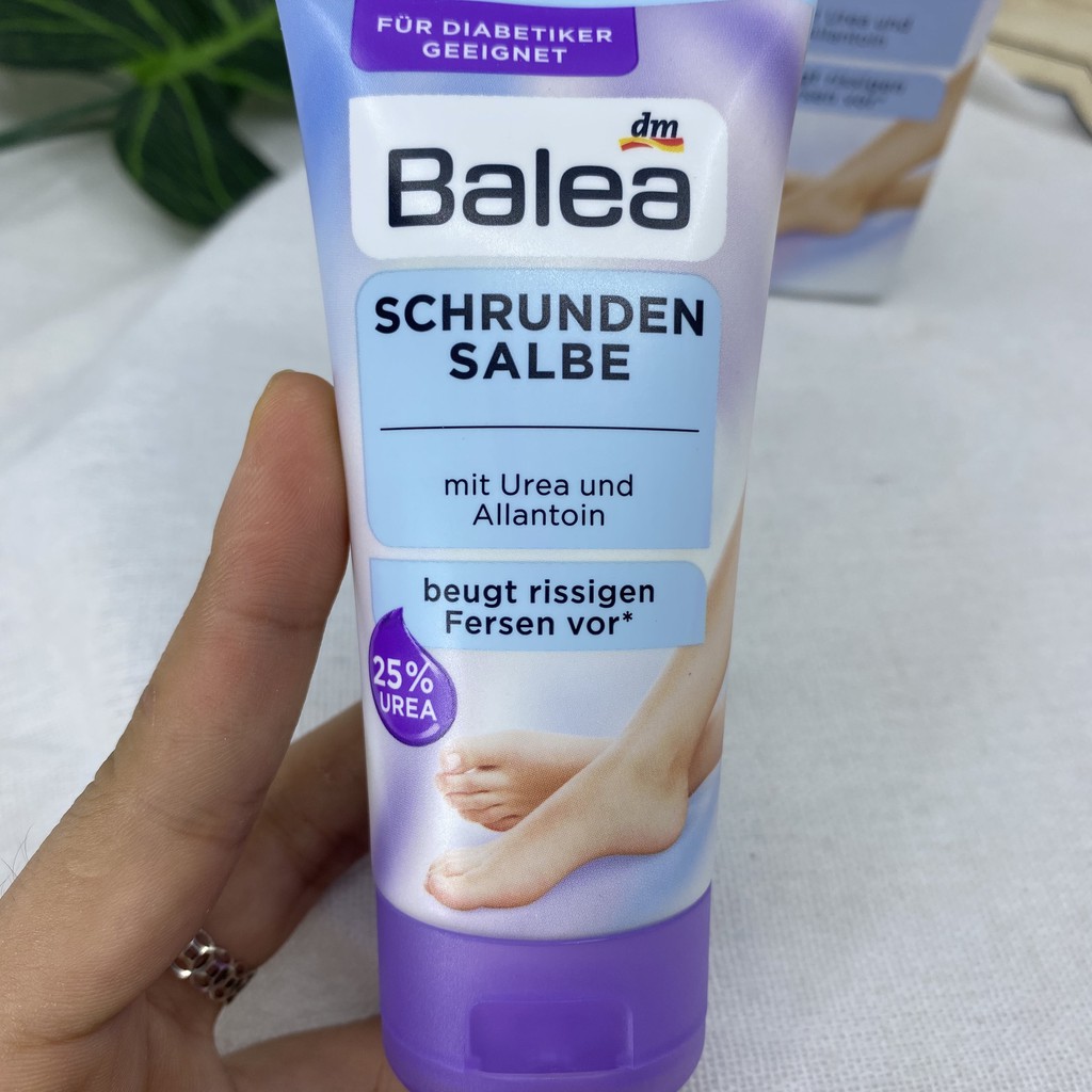 Kem bôi nứt gót chân Balea 50ml giữ ẩm tốt nhanh chóng làm mềm da và giảm nứt