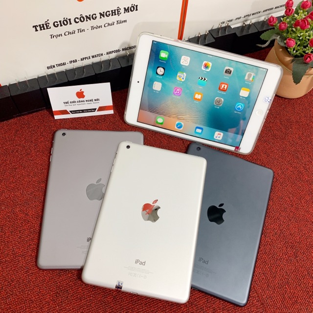 Máy Tính Bảng iPad Mini 1 - 64/ 32/ 16Gb (4G + Wifi) - Zin Đẹp 99% | BigBuy360 - bigbuy360.vn