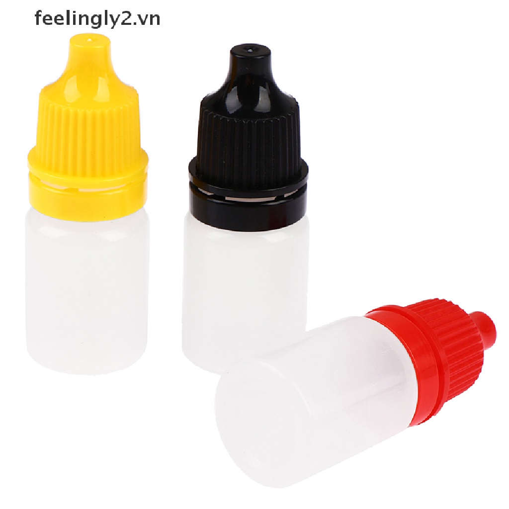 Set 50 Lọ Nhựa Rỗng 5ml Đựng Mắt Tiện Dụng