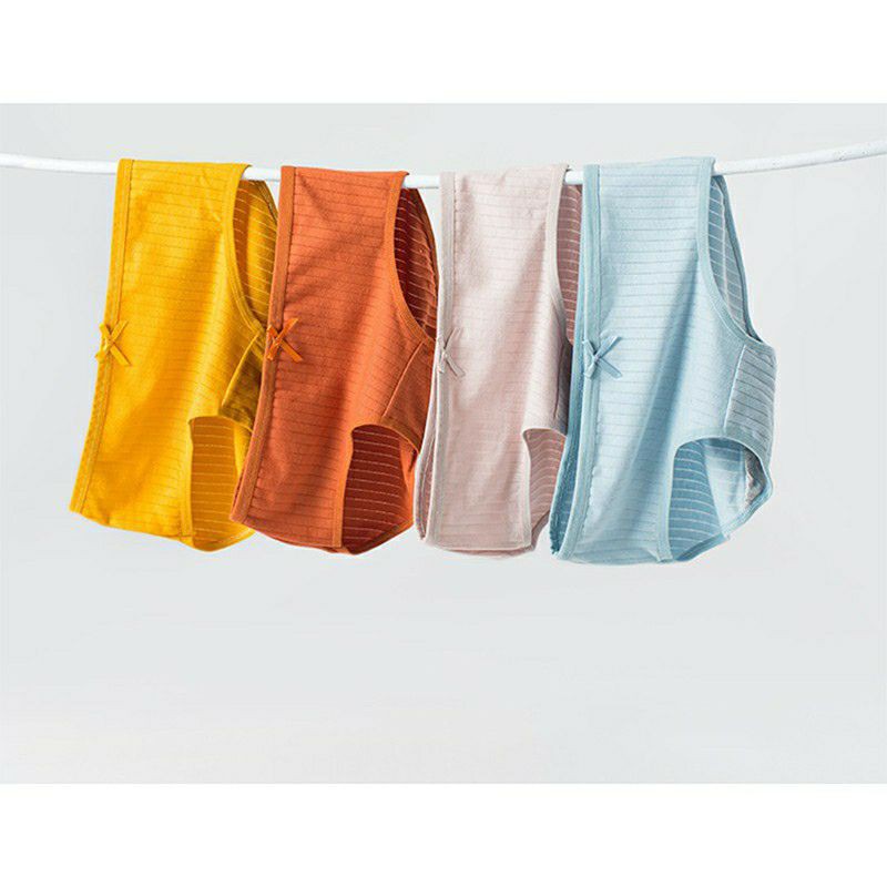 Quần Lót Cotton Tăm phối Nơ Mã QL66