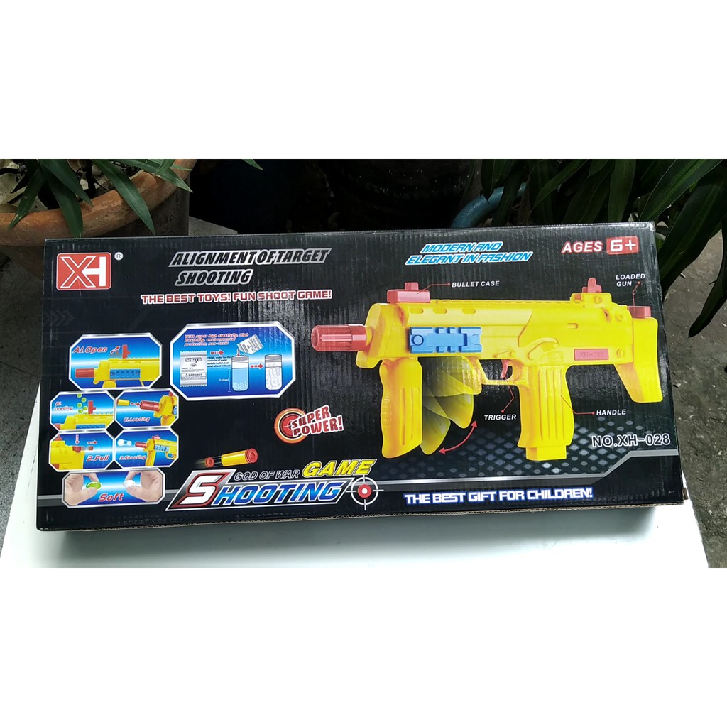 Sung Ban Dan Thach Hit Mút Xốp . Mission ConQuest . Đồ Chơi An Toan