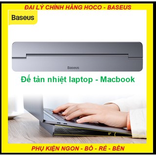 Đế tản nhiệt cho Laptop - Macbook dạng xếp, siêu mỏng , siêu sang Baseus Baseus Papery Notebook Holder SUZC-0S