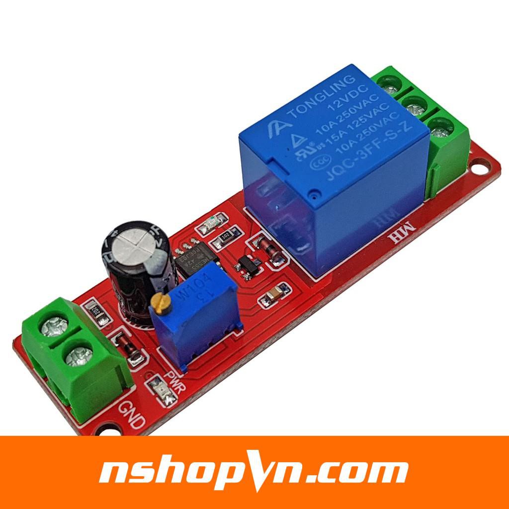 Module Relay Tạo Trễ Đóng Ngắt Thiết Bị - Đóng trễ - Mở trễ