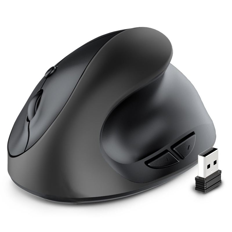 Chuột Không Dây Dạng Đứng 1x AA Sử Dụng Pin AA Cho Máy Tính PC