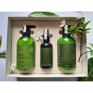 Combo bộ 3 sản phẩm Dầu Gội Bưởi Kem Xả Bưởi và Tinh dầu bưởi ViJully Cao Cấp