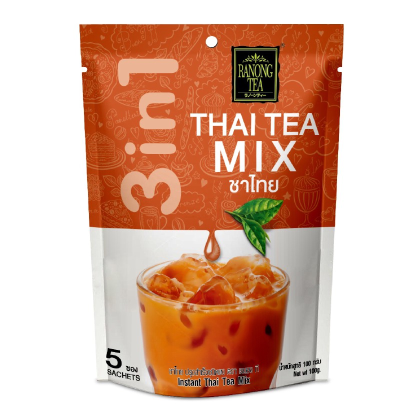 Trà sữa Thái đỏ Ranong Tea 100g