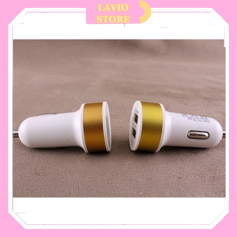 Đầu Sạc 2 Cổng USB Đa Chức Năng Trên Ôtô 88155 Nguyentrangvp88