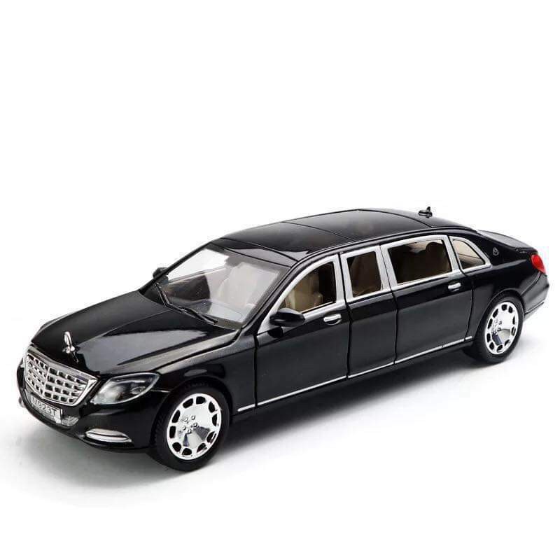 [FREESHIP] Ô TÔ MÔ HÌNH SẮT TRƯNG BÀY MERCEDES-BENZ MAYBACH S600 1:24 XLG (Đen) [SHOP YÊU THÍCH]