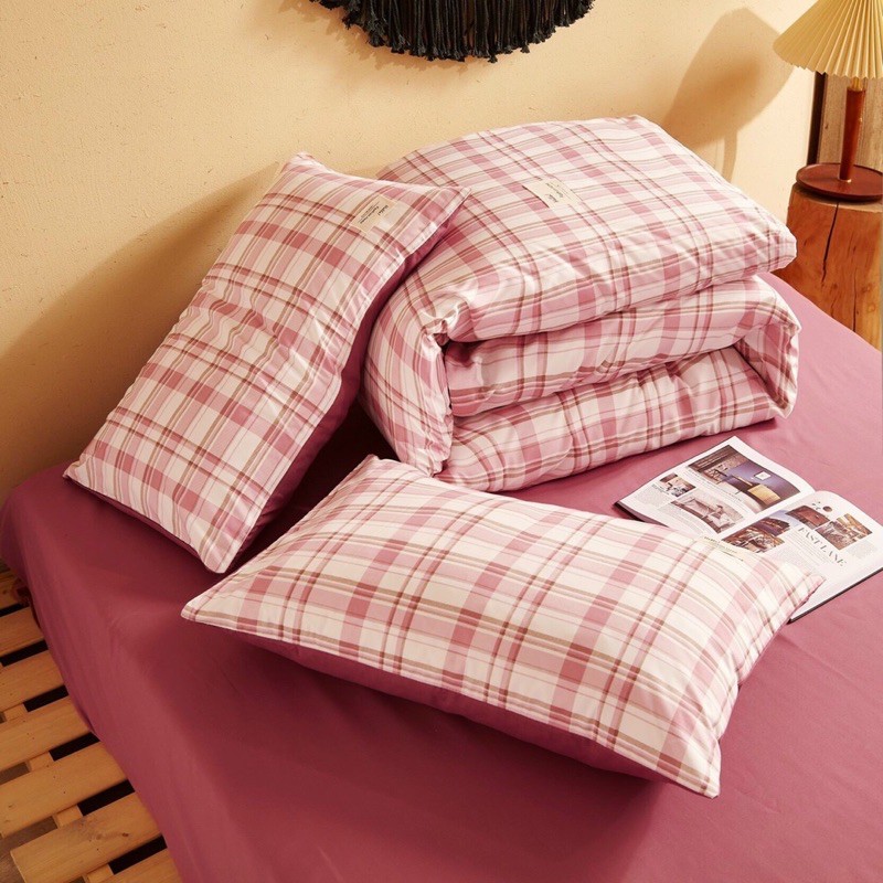 Bộ Chăn Ga Gối COTTON TICI ( tặng kèm vỏ gối ôm )