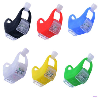 Đèn led chiếu hậu 3 chế độ cho xe đạp