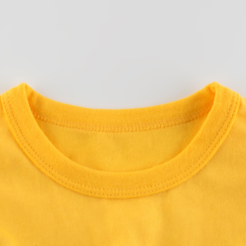 Áo thun SOFFNY cotton tay ngắn in họa tiết hoạt hình thời trang mùa hè dành cho bé trai và bé gái