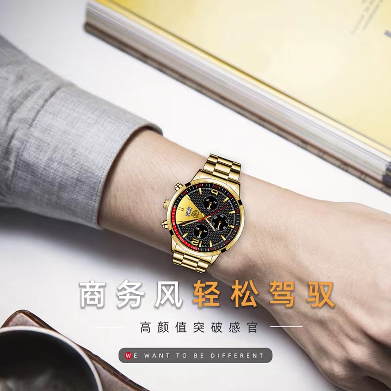 Đồng Hồ Đeo Tay Deyros Thời Trang Sang Trọng Dành Cho Nam