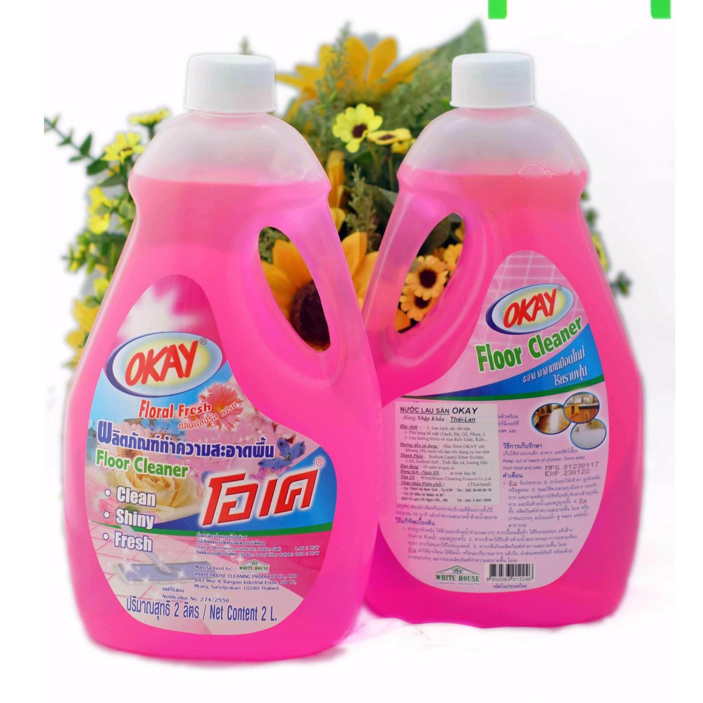 Nước Lau Sàn Okay 2000ml Thái Lan