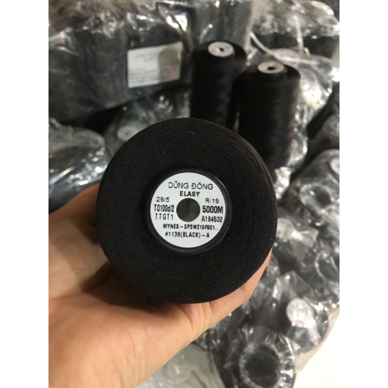 Chỉ tơ chun vắt sổ bán cân
