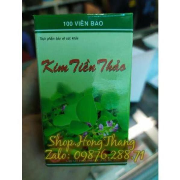 Viên kim tiền thảo hỗ trợ trị sỏi thận hộp 100 viên