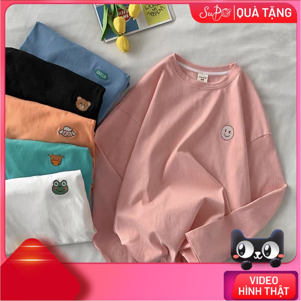Áo Thun Tay Dài IN THÚ 🌸🌸-- [ Xưởng Sỉ SP-Fashion ]