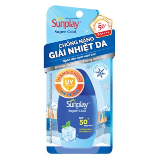 Sữa chống nắng, giải nhiệt da sunplay super cool spf50+, pa++++: