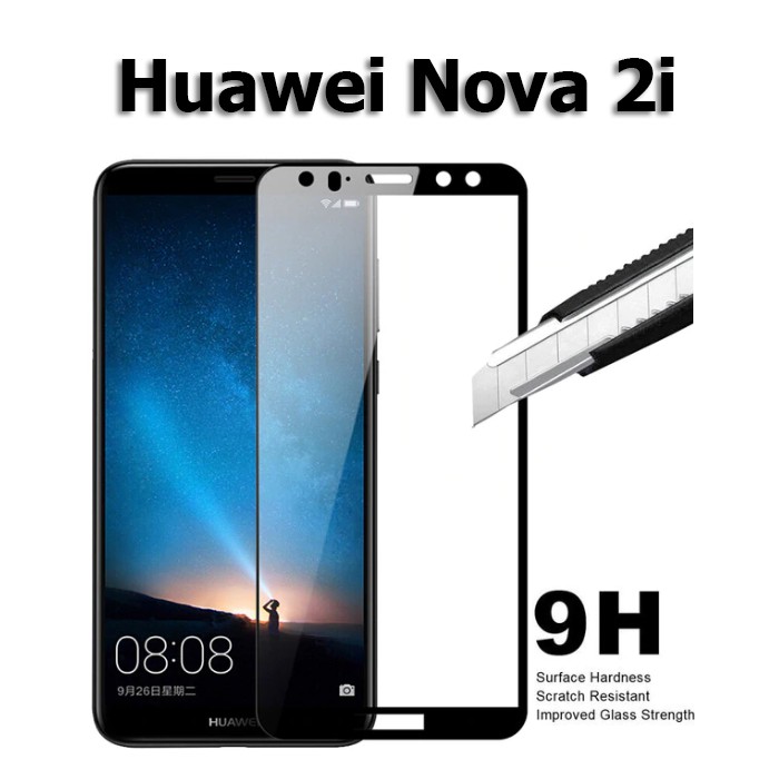 Kính cường lực full màn hình 5D Huawei Nova 2i