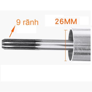 Đầu xạc cỏ cánh chéo dùng để xới đất, làm cỏ