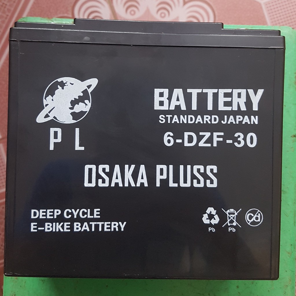 Ắc Quy 12V 30Ah OSAKA PLUSS 6-DZF-30