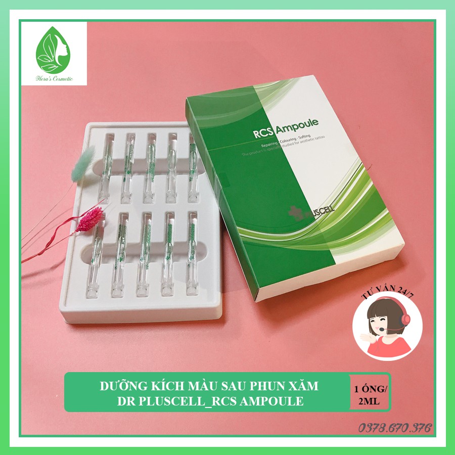 Dưỡng kích màu RCS ampoule Dr Pluscell ( 1 tuýp )