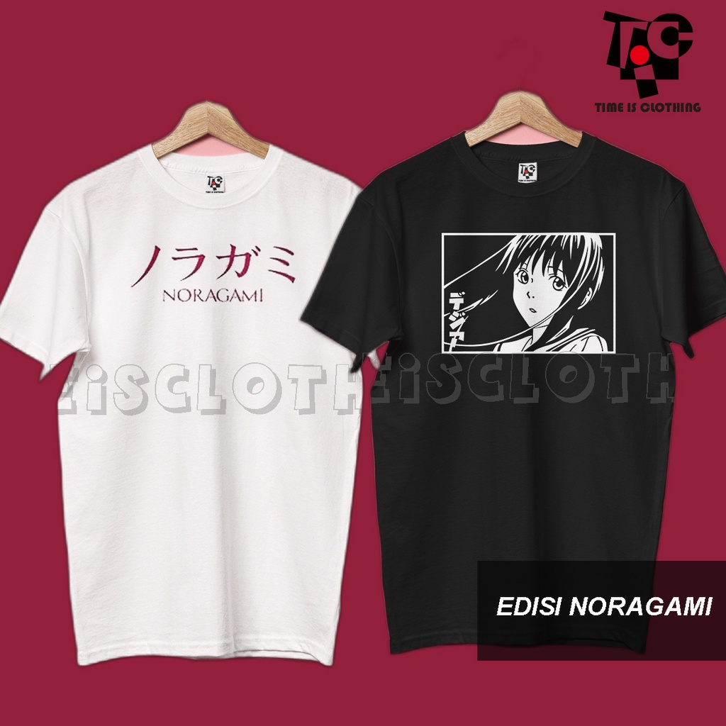 YATO NORAGAMi Distro Áo thun trơn tùy chỉnh ANiME trơn tùy chỉnh