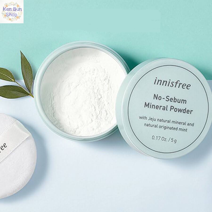 Phấn Phủ Bột Kiềm Dầu Innisfree No Sebum Mineral Powder 5G [ Hàng Chuẩn ] | WebRaoVat - webraovat.net.vn