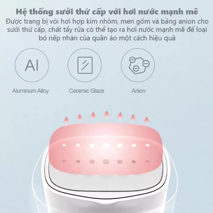 Bàn Ủi Hơi Nước Xiaomi Gt-301W - Bàn Là Hơi Nước Cầm Tay Công Xuất 1200W Mạnh Mẽ Nhỏ Gọn Dễ Dàng Sử Dụng