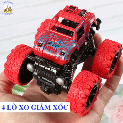 Xe oto đồ chơi quán tính nhào lộn 360 độ, chạy đà rất xa cho bé nhiều màu sắc, bền bỉ, nhựa ABS an toàn