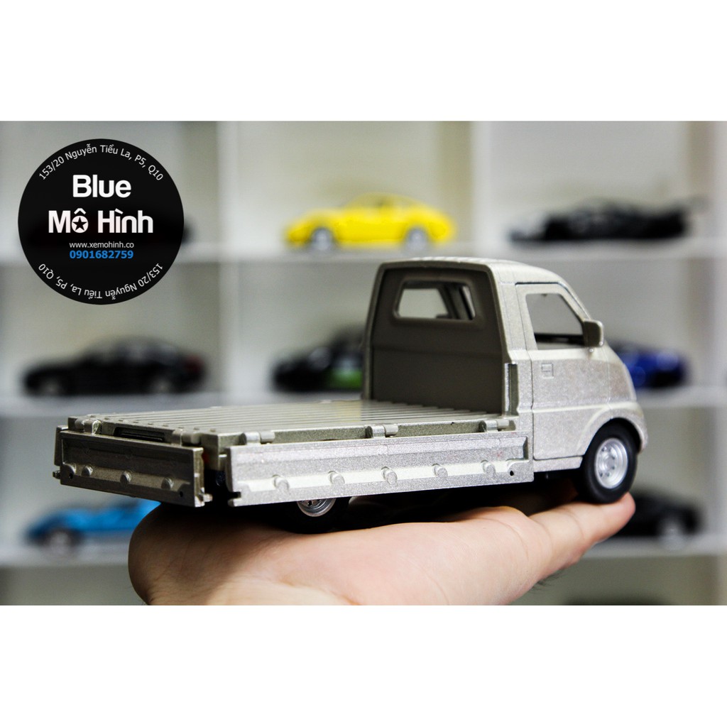 Blue mô hình | Xe mô hình xe tải chở hàng truck 1:32