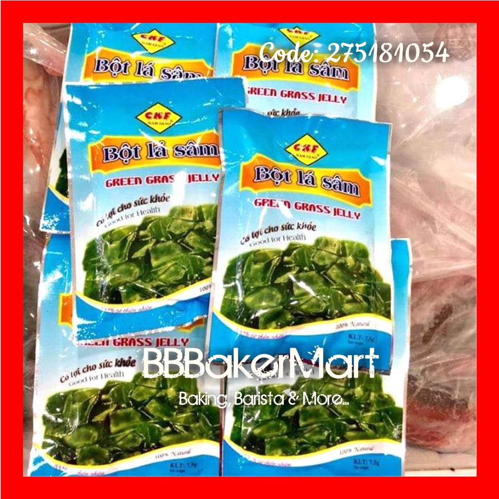 Bột LÁ SƯƠNG SÂM Organic hiệu CKF - Gói 7.5gr