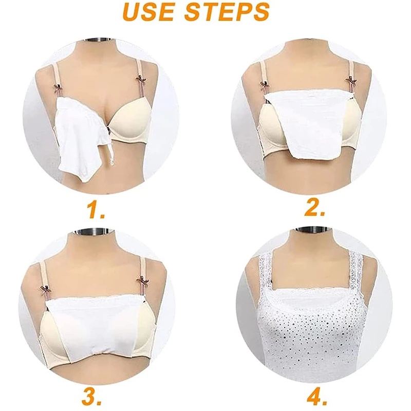 Phụ kiện yếm AIJOLEN cho áo ngực ren lụa chống nhìn trộm