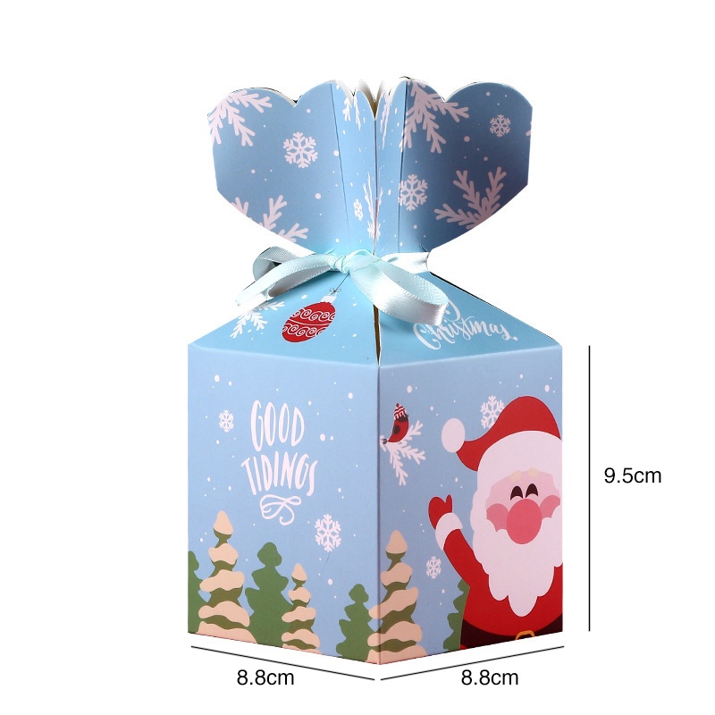 Hộp quà noel giấy trang trí quà noel cho bé mẫu tự chọn DOITNOW hộp quà tặng giáng sinh